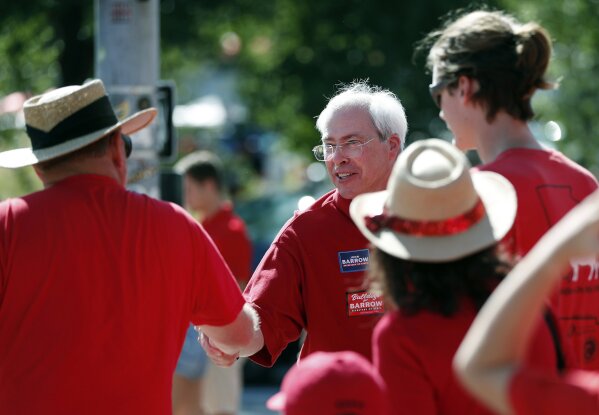 How a white man is competing for Democratic votes in Georgia AP News